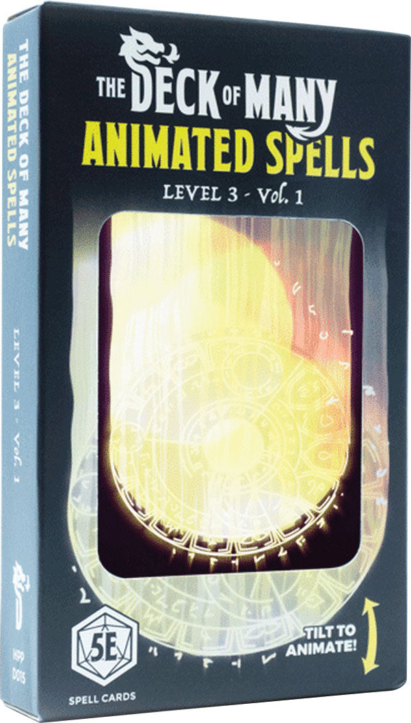 Animated Spells (5E) Level 3 Volume 1 Detective Hawk Games