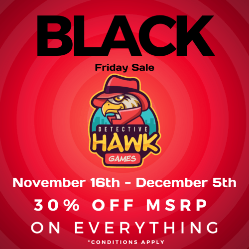 Announcing our Black Friday Sale!!