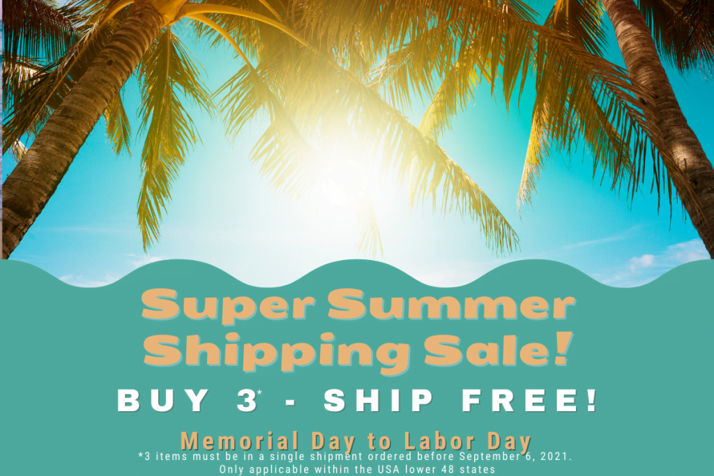 Super Summer Shipping Sale!