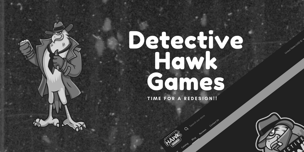 Detective Hawk Games Redesign