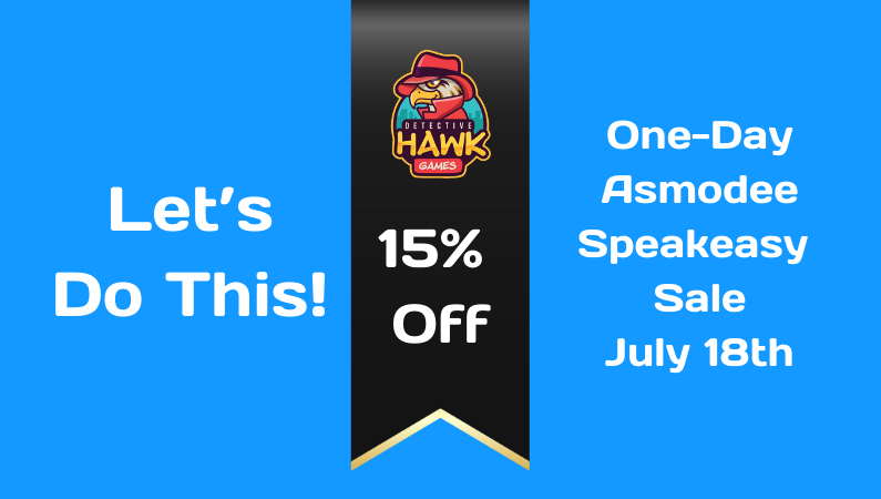 Asmodee Speakeasy Sale