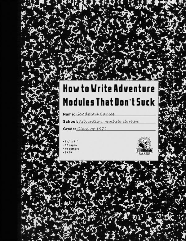 How to Write Adventure Modules That Don`t Suck – Detective Hawk Games