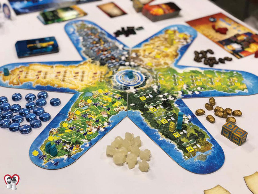 Atlantis Rising: Deluxe Components – Detective Hawk Games