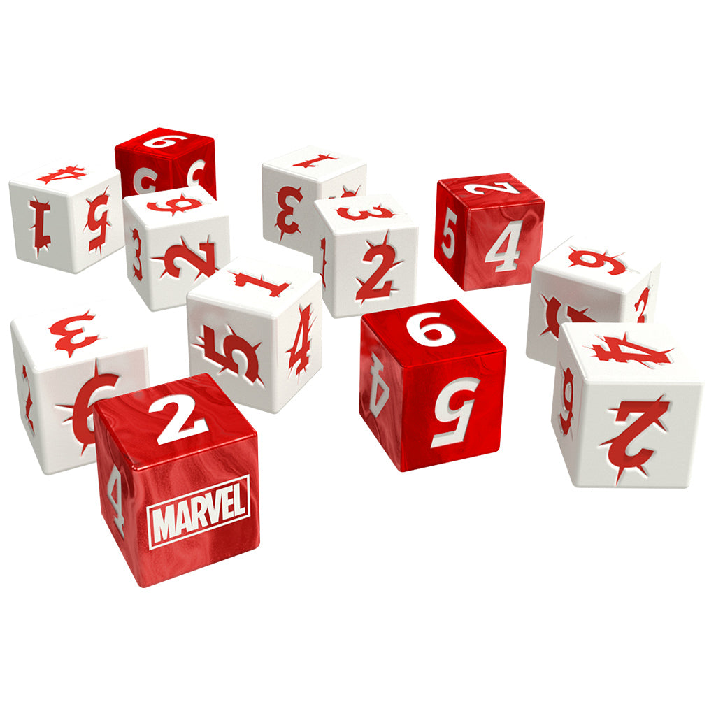 Marvel Rivals Dice Marvel Multiverse: Heroic Dice Set – Detective Hawk Games