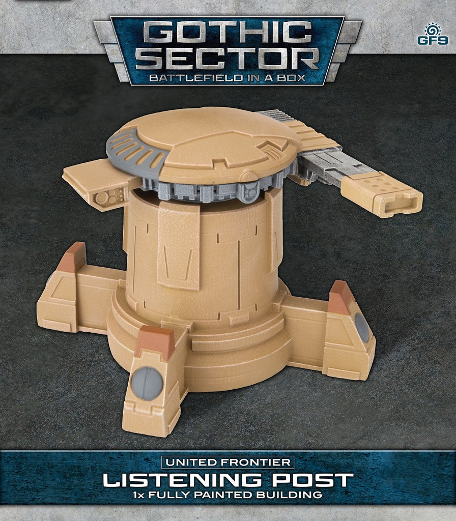 Battlefield In A Box: Gothic Sector United Frontier Listening Post ...