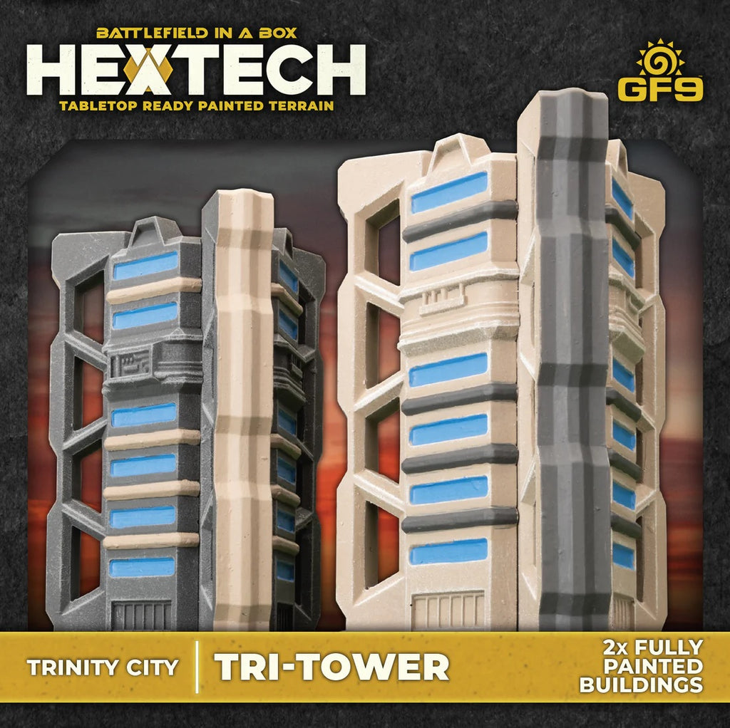 Battlefield In A Box: Hextech Trinity Tri-Tower – Detective Hawk Games