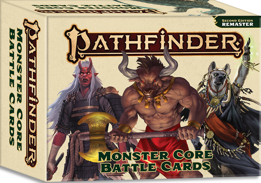 Pathfinder 2E Monster Core Battle Cards – Detective Hawk Games