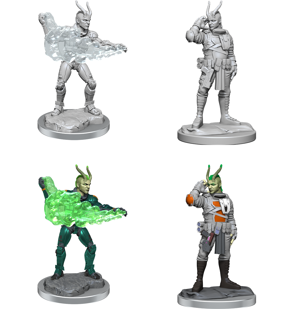 Sf Unpainted Minis Wv17 Lashunta Technomancer Male – Detective Hawk Games