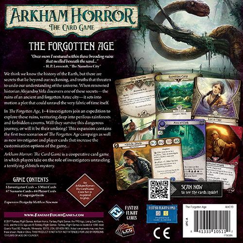 Arkham Horror: The Card Game - The Forgotten Age Deluxe Arkham Horror: The Card Game - The Forgotten Age Deluxe