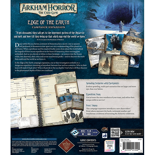 AH LCG: At the Edge of the Earth Campaign Box Detective Hawk Games AH LCG: At the Edge of the Earth Campaign Box Detective Hawk Games