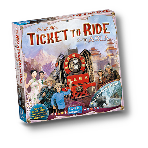 Ticket to Ride: Asia and Legendary Asia