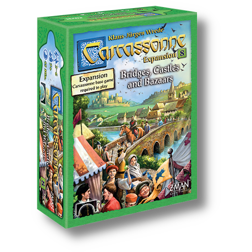 Carcassonne: Expansion 8: Bridges, Castles, and Bazaars